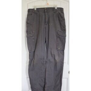 Carhartt Force Cargo Pants  36x34  Relaxed Fit Gray + Shorts Mens Lot Of 2